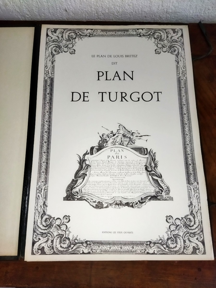 Turgot Map Bird's Eye View Of Parisian Neighborhoods Open Eyes Edition Complete