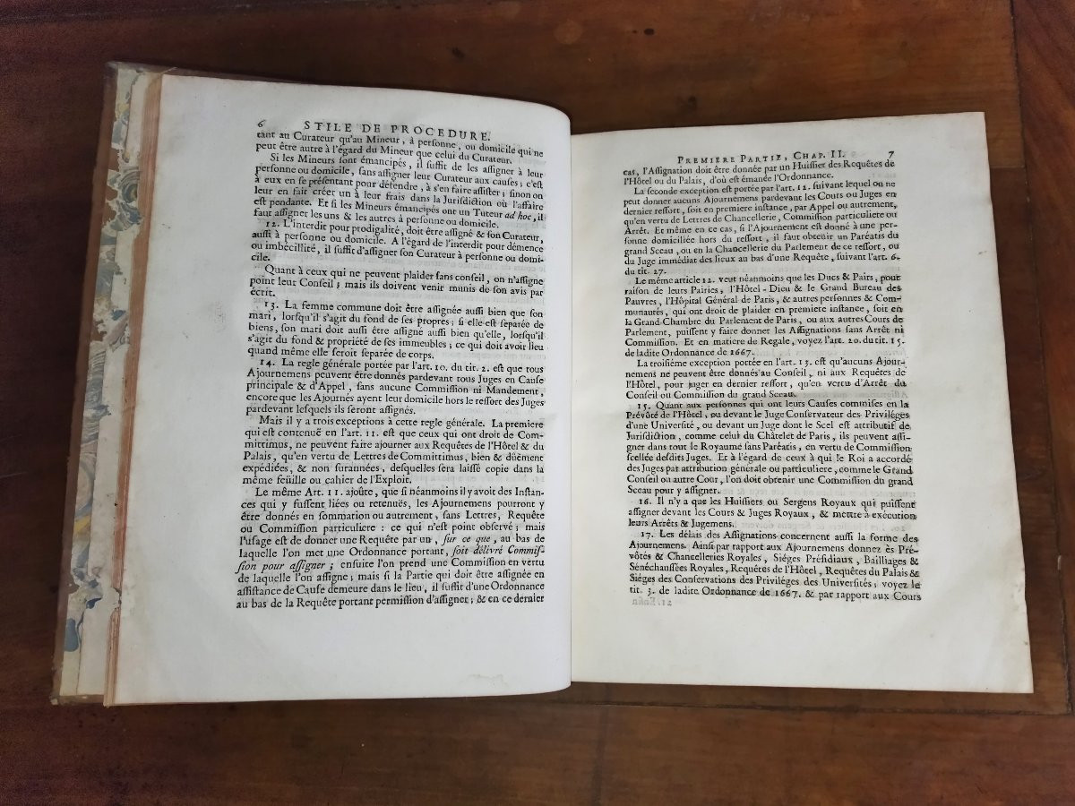 Procedures Royal Civil And Criminal Courts Ancient Legislation Théodore Le Gras 1769-photo-2