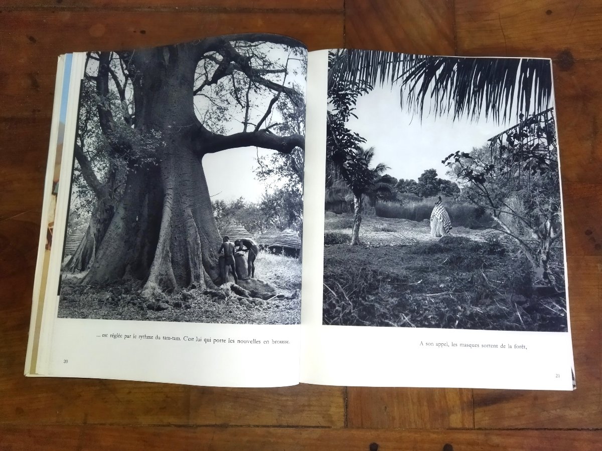 AFRIQUE LES HOMMES DE LA DANSE Cérémonies Danses ethniques Guinée Burkina Ethnologie 1954-photo-1