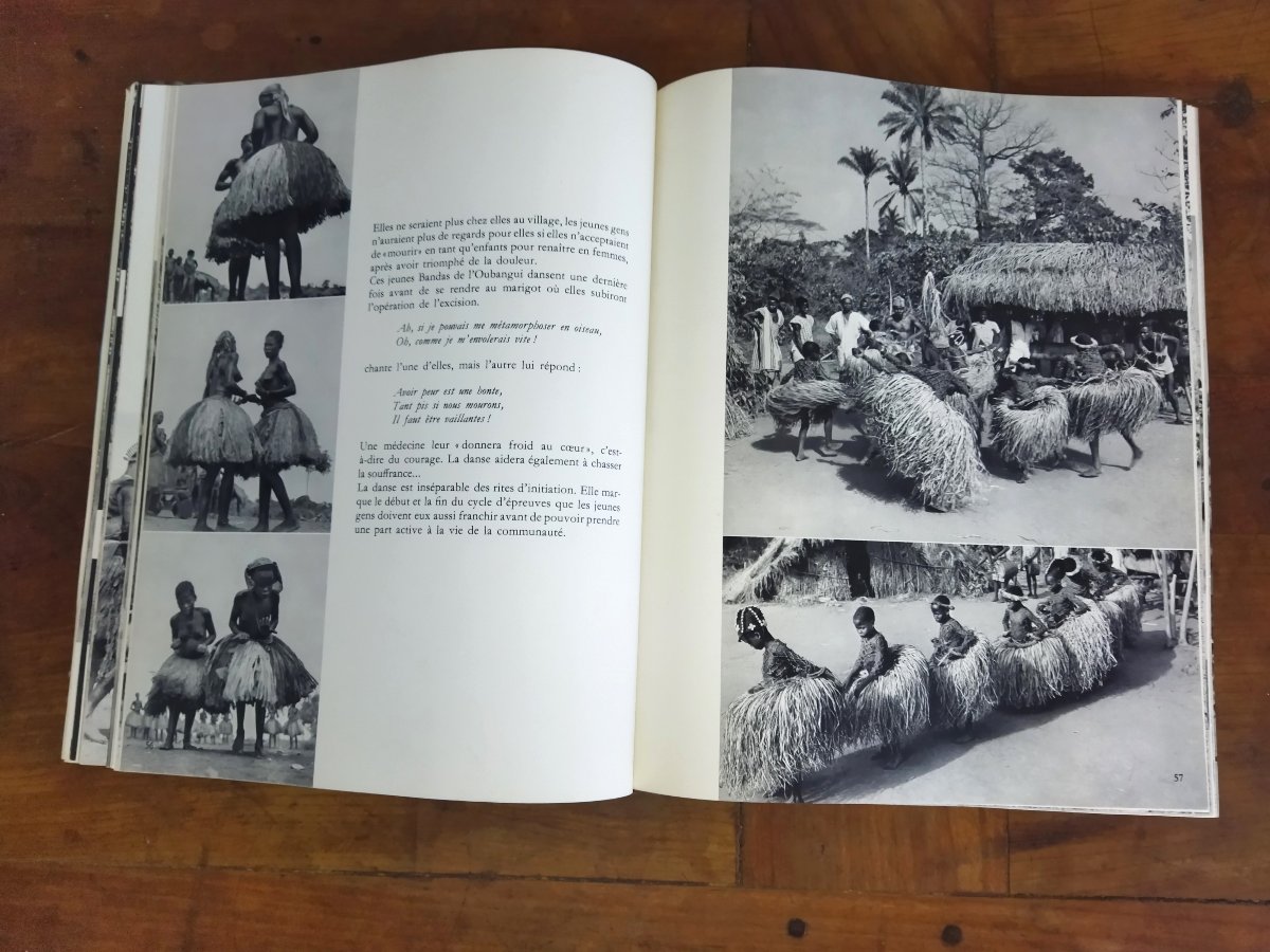 AFRIQUE LES HOMMES DE LA DANSE Cérémonies Danses ethniques Guinée Burkina Ethnologie 1954-photo-5