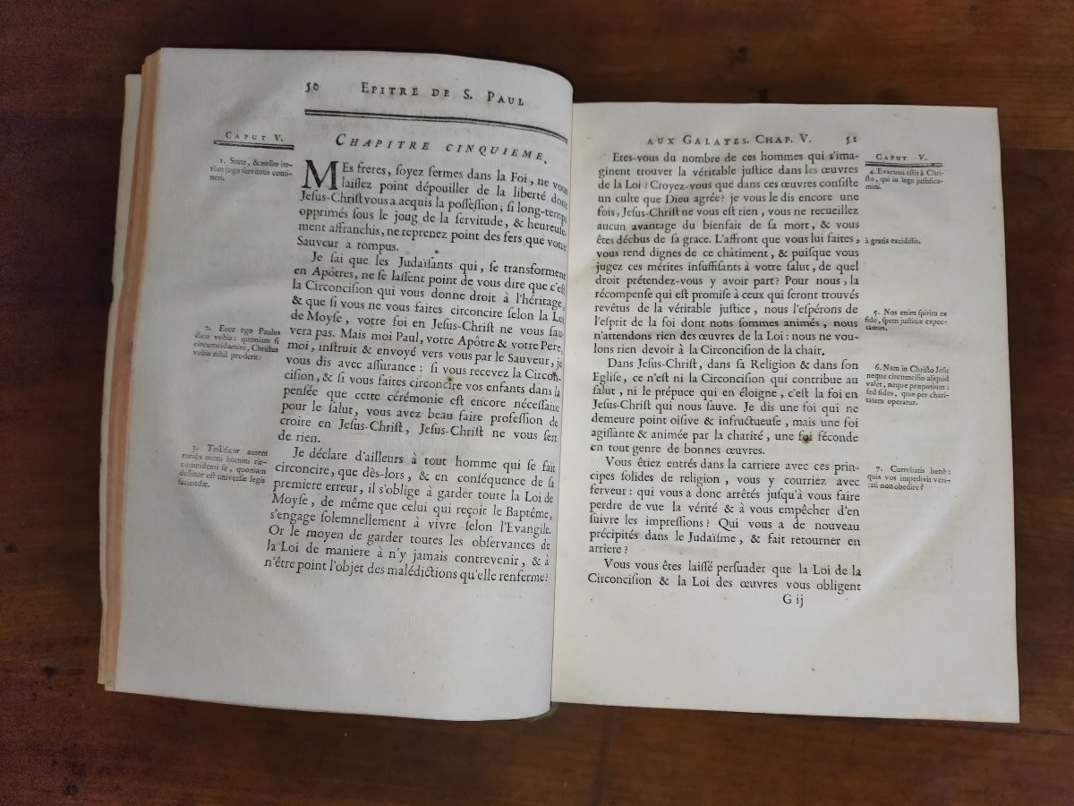HISTOIRE DU PEUPLE DE DIEU Religion Epitre Apôtres Tome Second  I-J BERRUYER 1757-photo-2