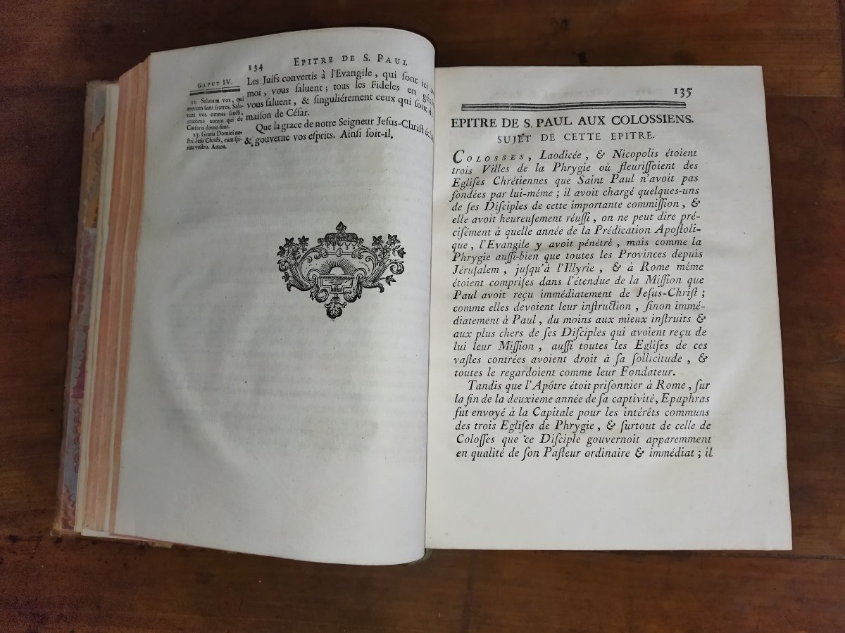 HISTOIRE DU PEUPLE DE DIEU Religion Epitre Apôtres Tome Second  I-J BERRUYER 1757-photo-4