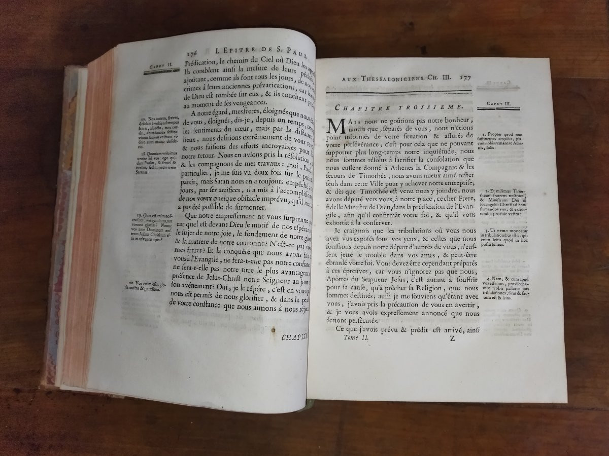 HISTOIRE DU PEUPLE DE DIEU Religion Epitre Apôtres Tome Second  I-J BERRUYER 1757-photo-5