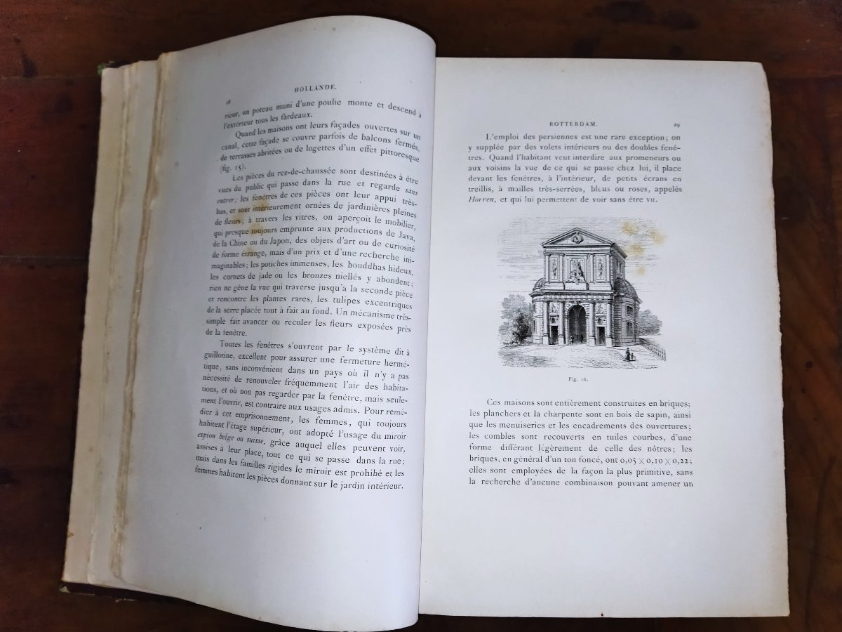 NOTES DE VOYAGE Architecte Nord-Ouest EUROPE Félix NARJOUX 1876 Descriptions Dessins -photo-2