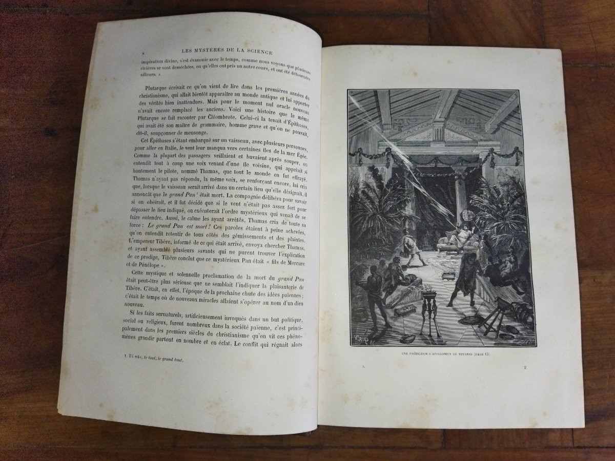 Fig Tree "the Mysteries Of Science" Past/present Medicine Spiritism Medium XIX-photo-2