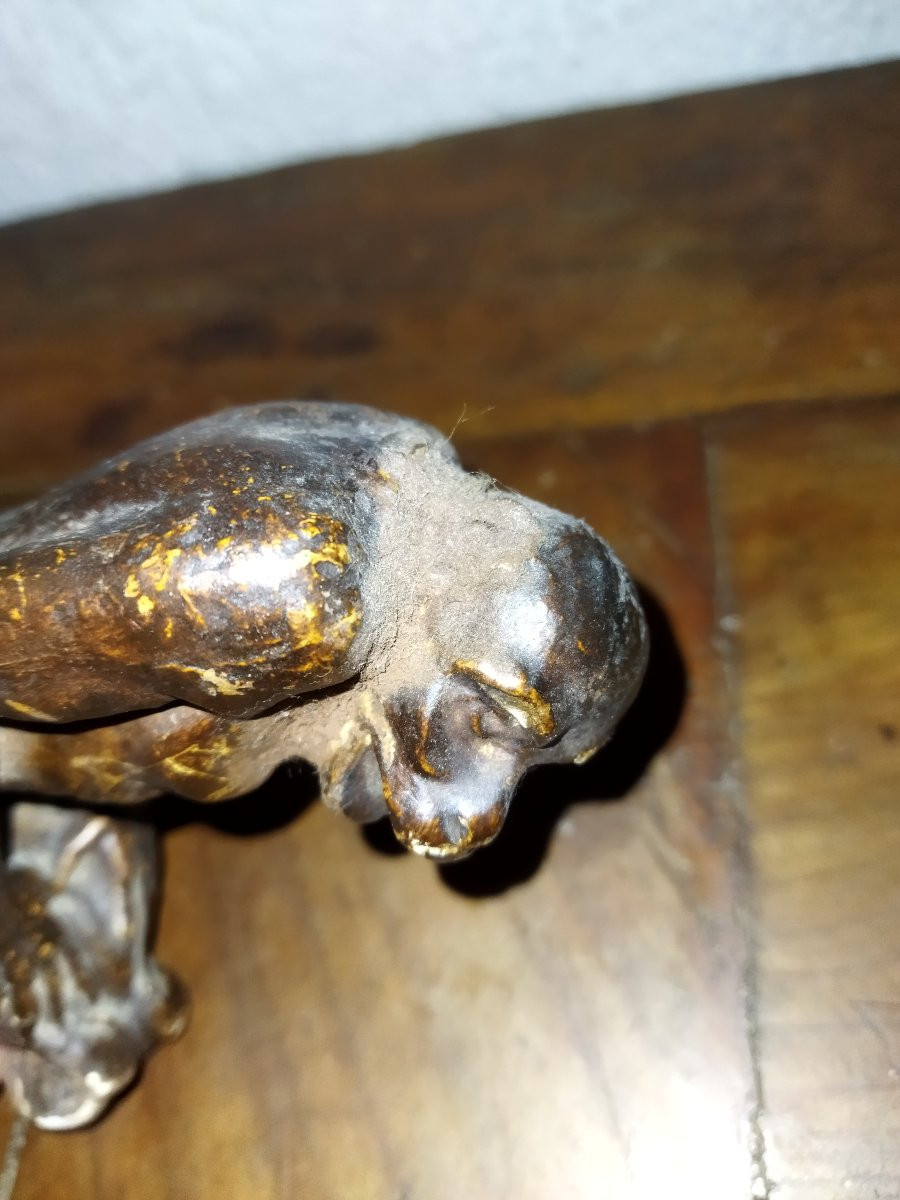 GARGOUILLE Chimère Plâtre peint Collection NOTRE-DAME de PARIS Marcel MARRON -photo-5