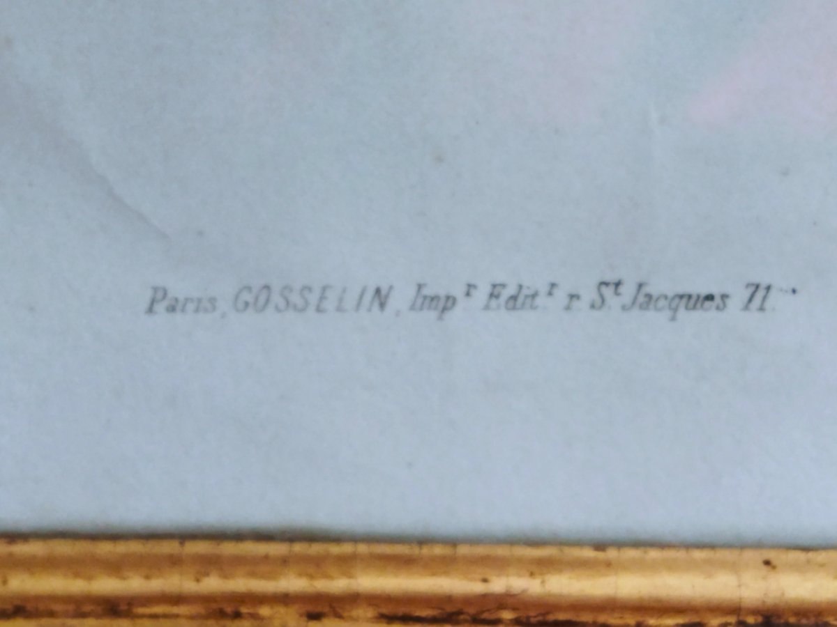 GRAVURE  XIX   "FAMILLE IMPÉRIALE" NAPOLÉON III SECOND EMPIRE-photo-3