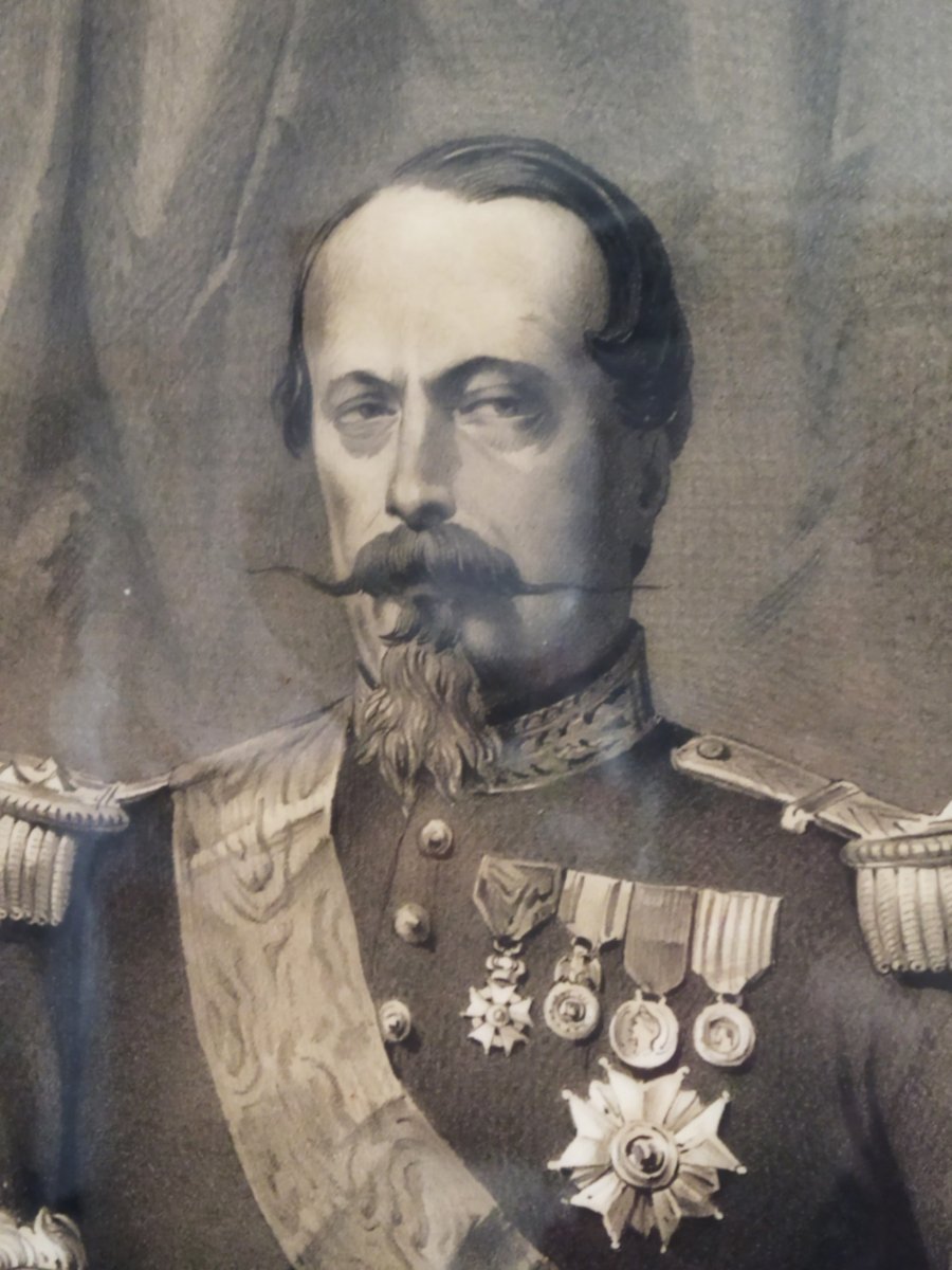 GRAVURE  XIX   "FAMILLE IMPÉRIALE" NAPOLÉON III SECOND EMPIRE-photo-5