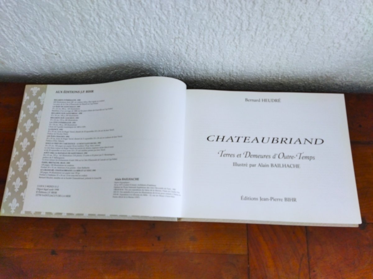 CHATEAUBRIAND Terres et Demeures d'Outre-Temps Illustrations BAILHACHE Collection-photo-4