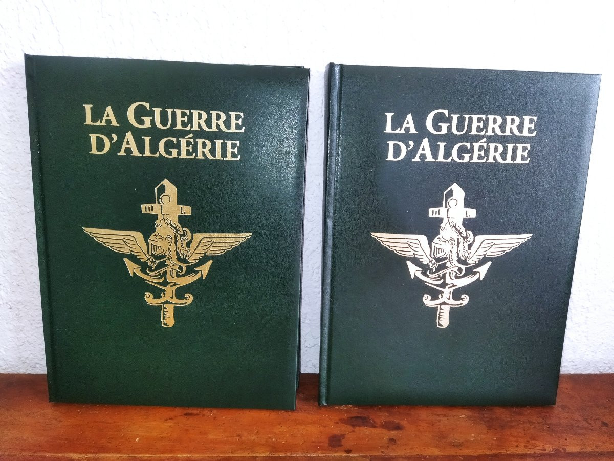 LA GUERRE D'ALGÉRIE 1954-1962 Tomes I & II Édition limitée  N° 2326 TRÉSORS DU PATRIMOINE-photo-3