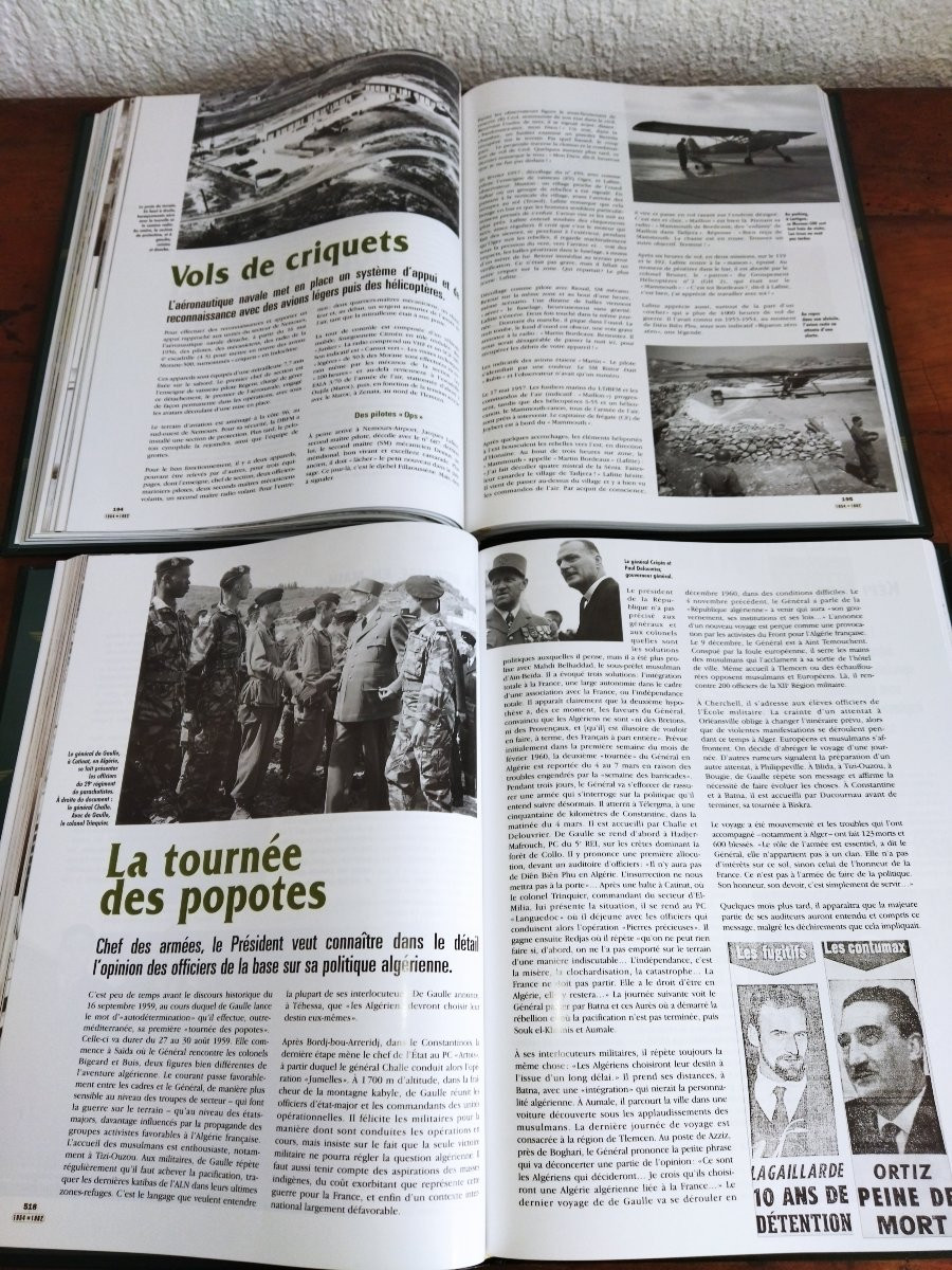 LA GUERRE D'ALGÉRIE 1954-1962 Tomes I & II Édition limitée  N° 2326 TRÉSORS DU PATRIMOINE-photo-5