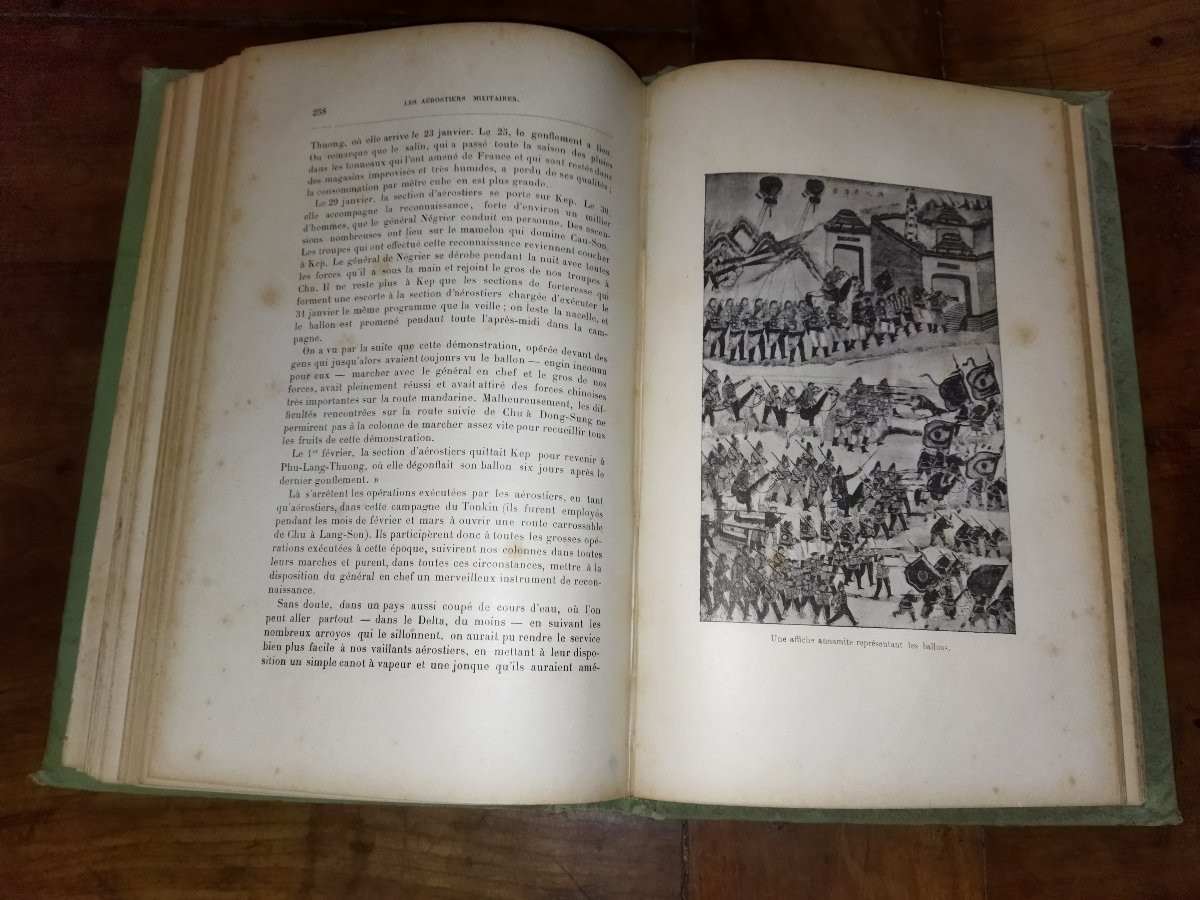 LES AÉROSTIERS MILITAIRES G. Béthuys Illustrations Gil BAER Paris 1889 Collection-photo-8