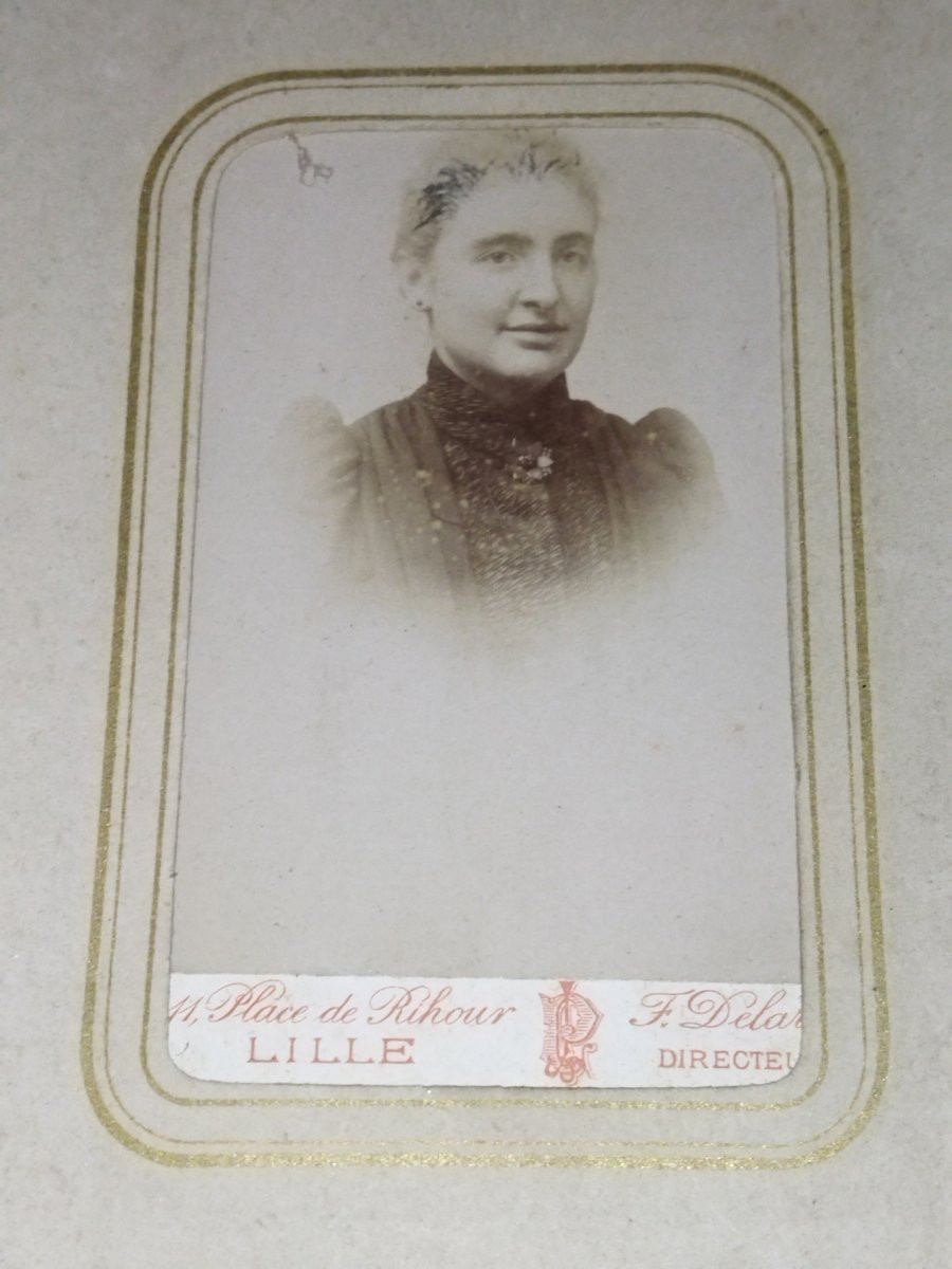 ALBUM Photos ancien Fermoir ouvragé Laiton Collection XIX-photo-8