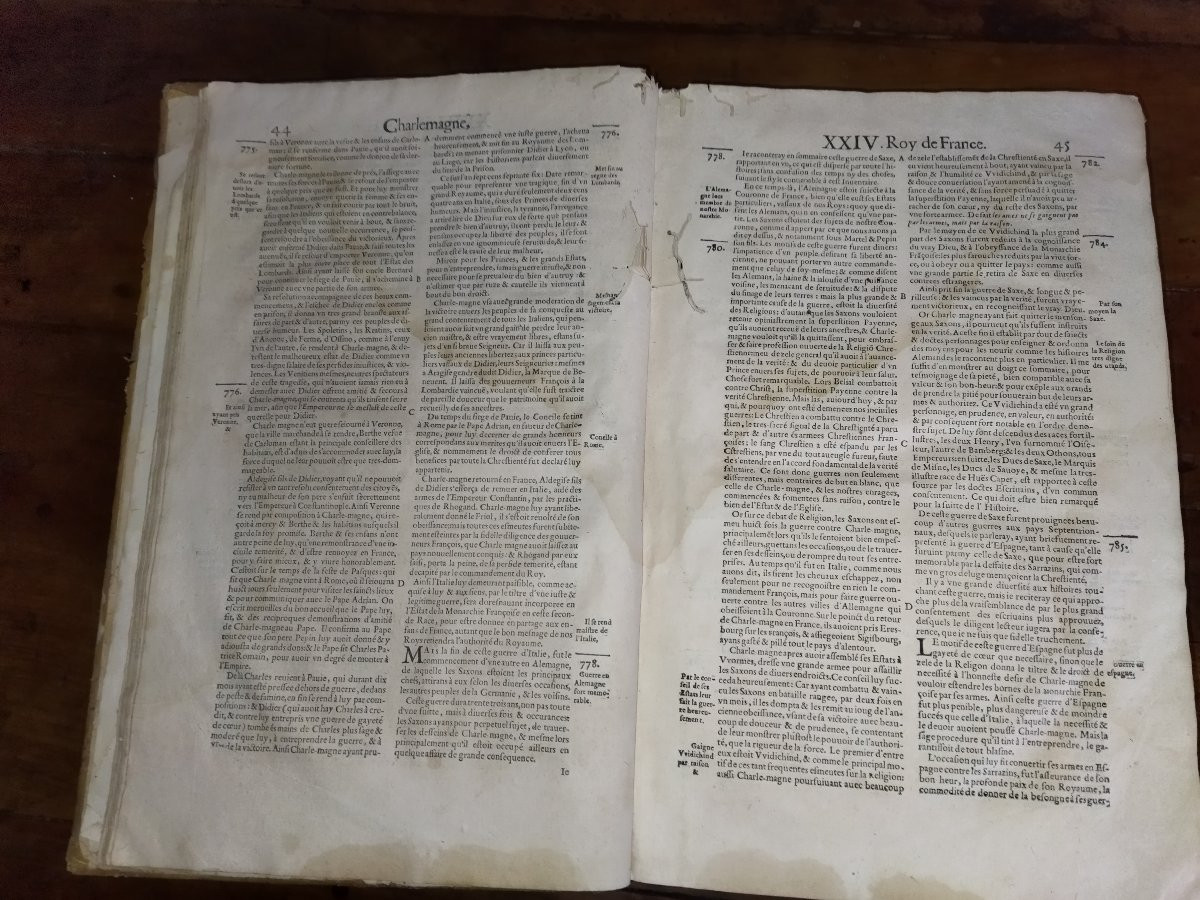 General Inventory Of The History Of France By Jean De Serres, 1640 Collection-photo-4