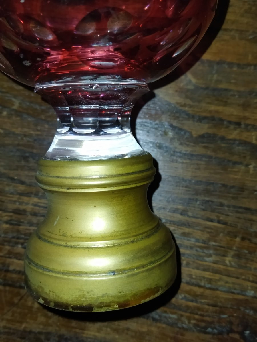 Staircase Ball, Colored And Faceted Crystal, Architectural Element, Stair Railing -photo-2