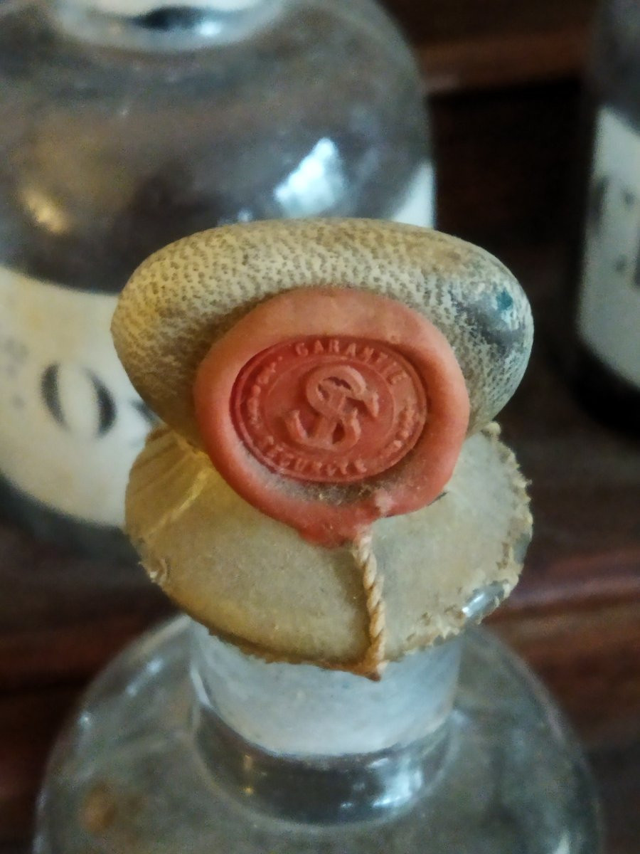 PHARMACIE Meuble de Métier Présentoir Flacons Apothicaire Collection-photo-7