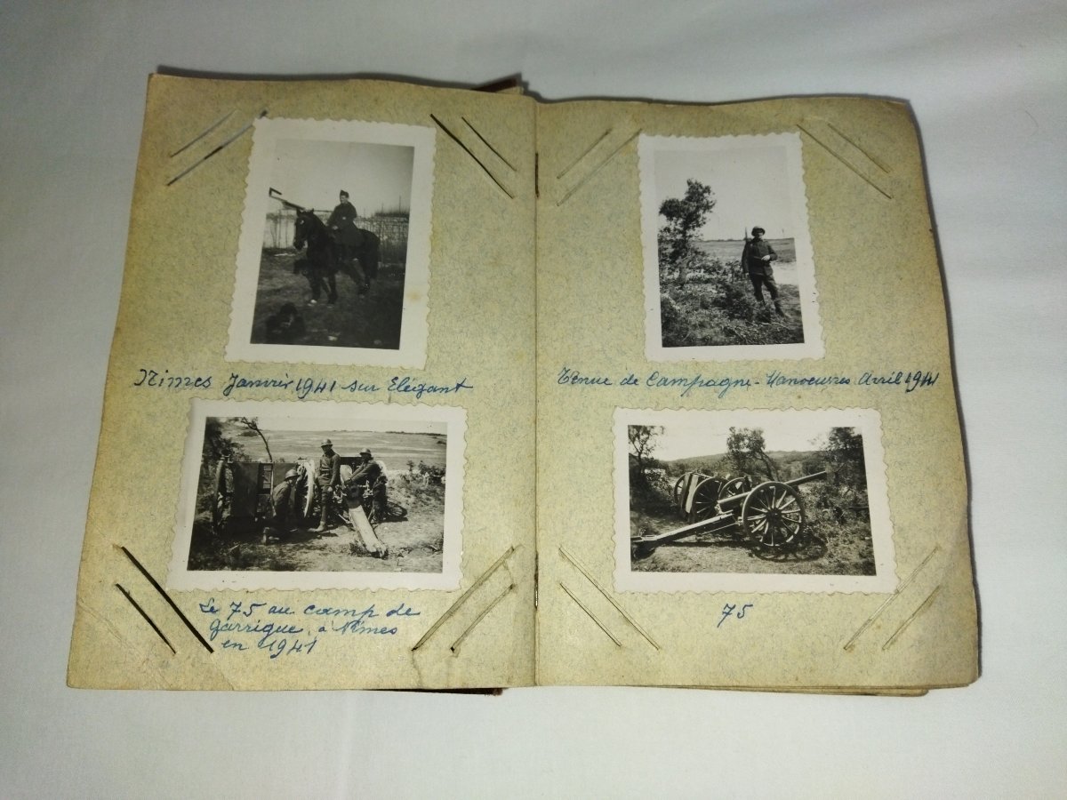 MILITARIA SGM Soldat RAC Nîmes Carnet de Route Afrique Guinée Photos Ethnologie -photo-2