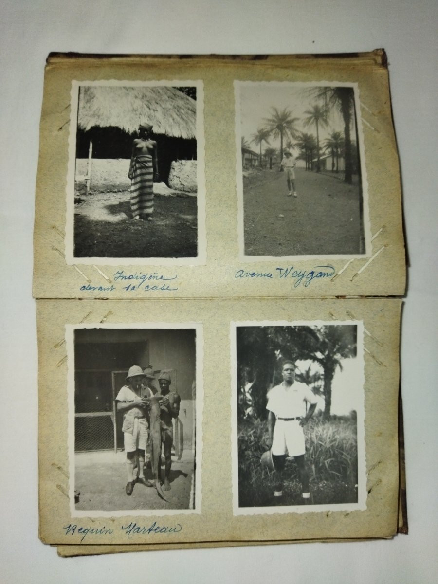 MILITARIA SGM Soldat RAC Nîmes Carnet de Route Afrique Guinée Photos Ethnologie -photo-3