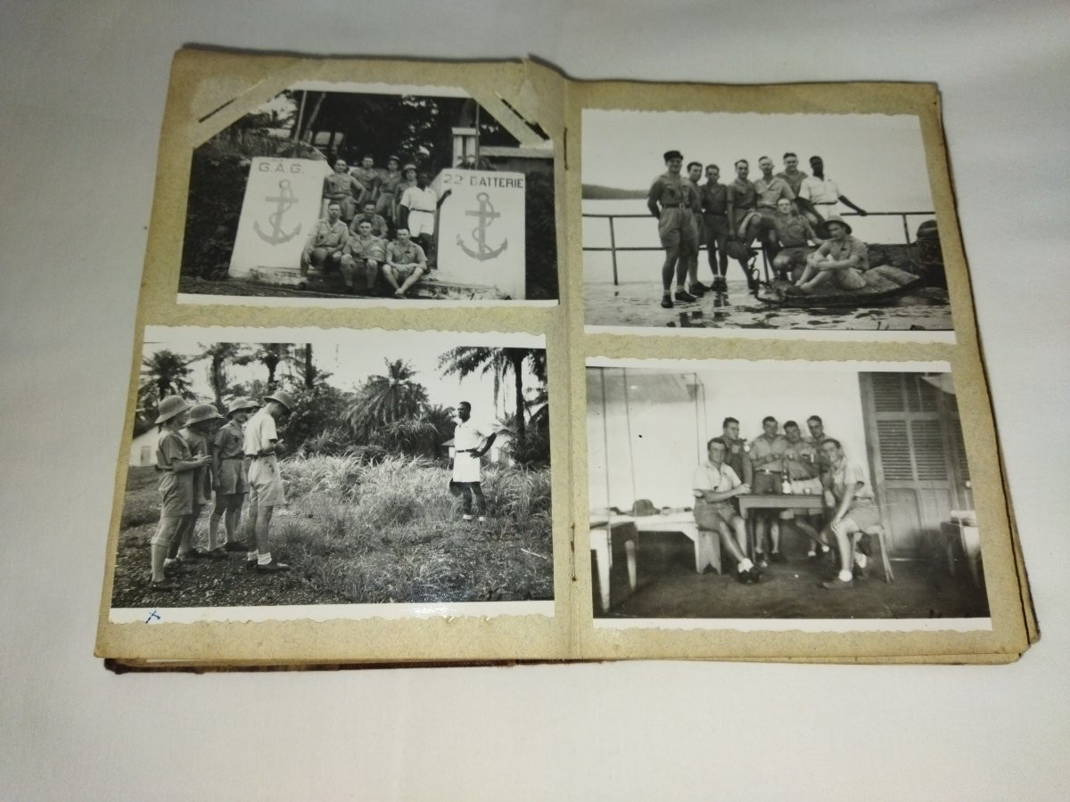 MILITARIA SGM Soldat RAC Nîmes Carnet de Route Afrique Guinée Photos Ethnologie -photo-4