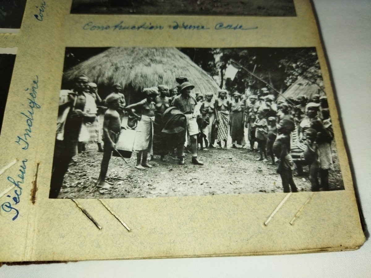 MILITARIA SGM Soldat RAC Nîmes Carnet de Route Afrique Guinée Photos Ethnologie -photo-5