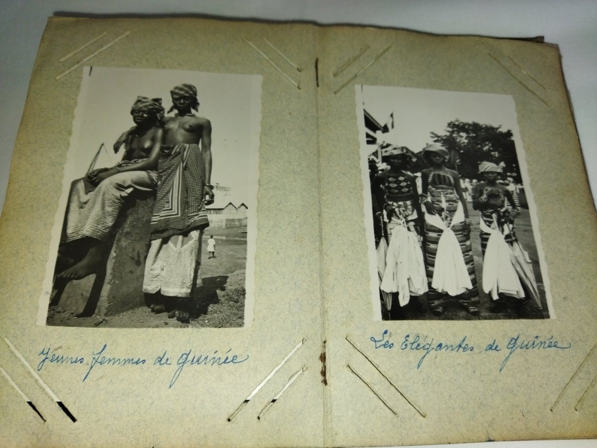 MILITARIA SGM Soldat RAC Nîmes Carnet de Route Afrique Guinée Photos Ethnologie -photo-7