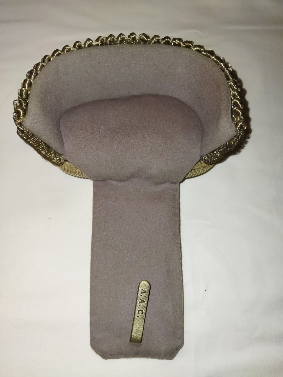 Militaria Antique Epaulettes Military Aiguillettes Gold Thread 19th Century Collection-photo-3