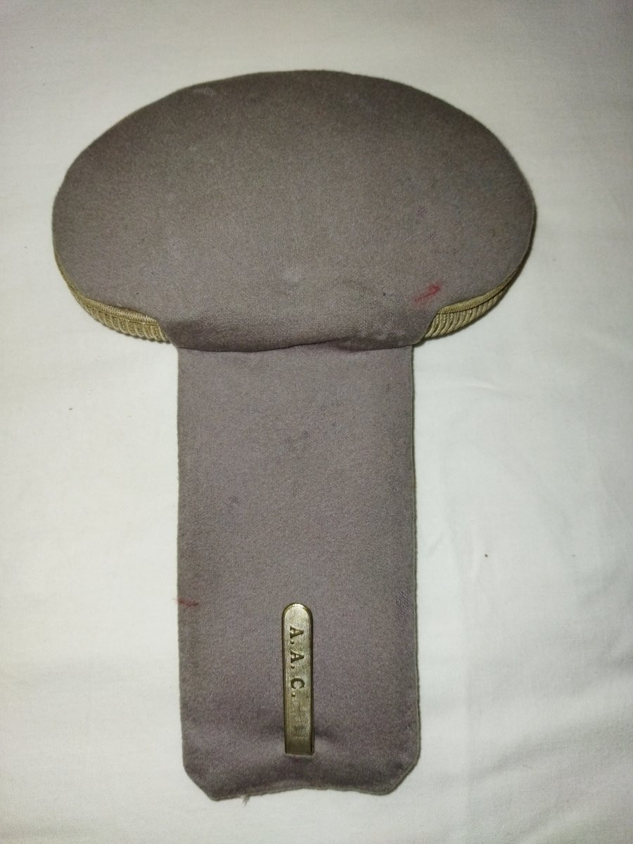 Militaria Antique Epaulettes Military Aiguillettes Gold Thread 19th Century Collection-photo-5