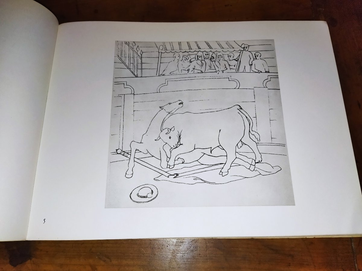 PICASSO DESSINS DE TAUROMACHIE 1917-1960 COLLECTION-photo-2