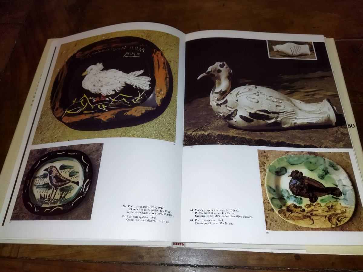 PICASSO LES CÉRAMIQUES POTERIES FAIENCES DE COLLECTION Georges RAMIÉ-photo-5