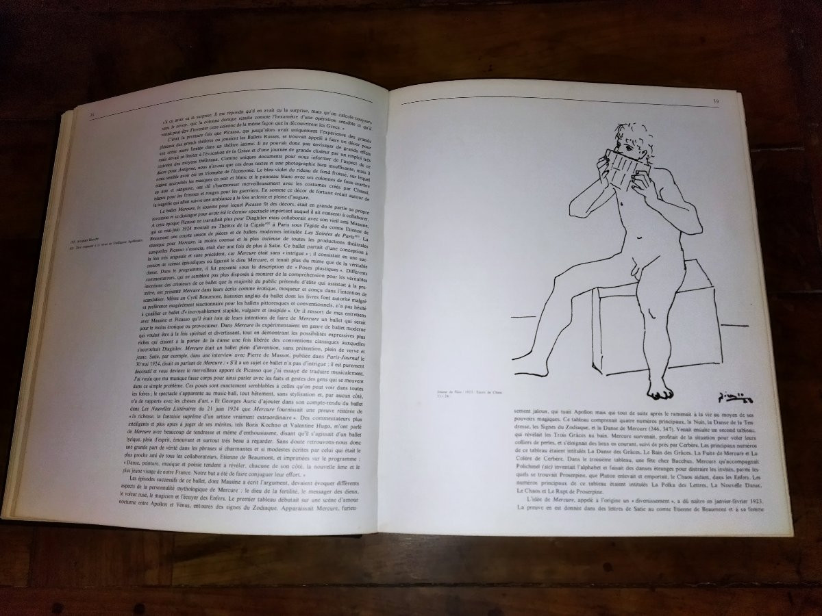 Picasso And The Theatre French Book Club Douglas Cooper 1967 No. 3581 Collection-photo-3