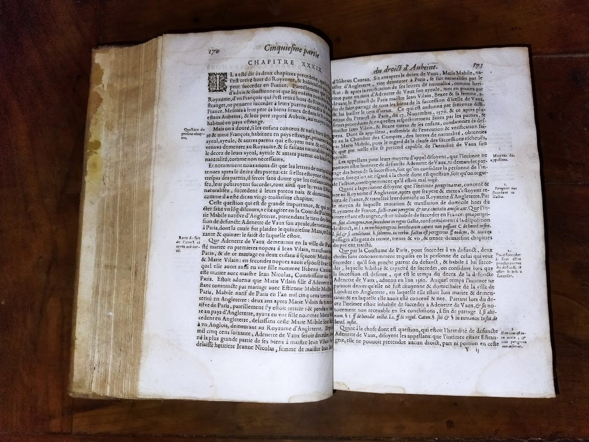 Jean Bacquet Old Book From The 17th Century, Legislation And Law, Geneva, 1625-photo-3