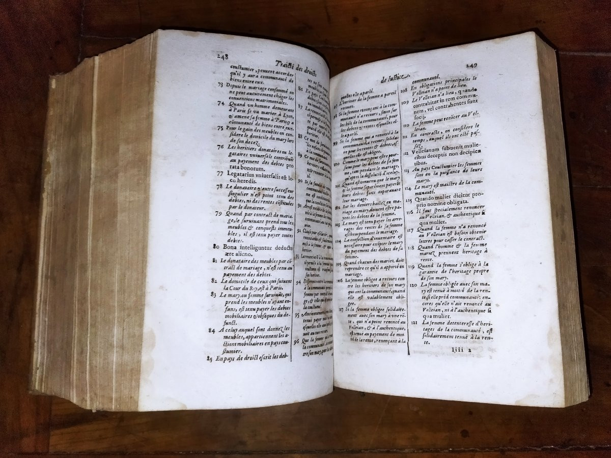 Jean Bacquet Old Book From The 17th Century, Legislation And Law, Geneva, 1625-photo-6