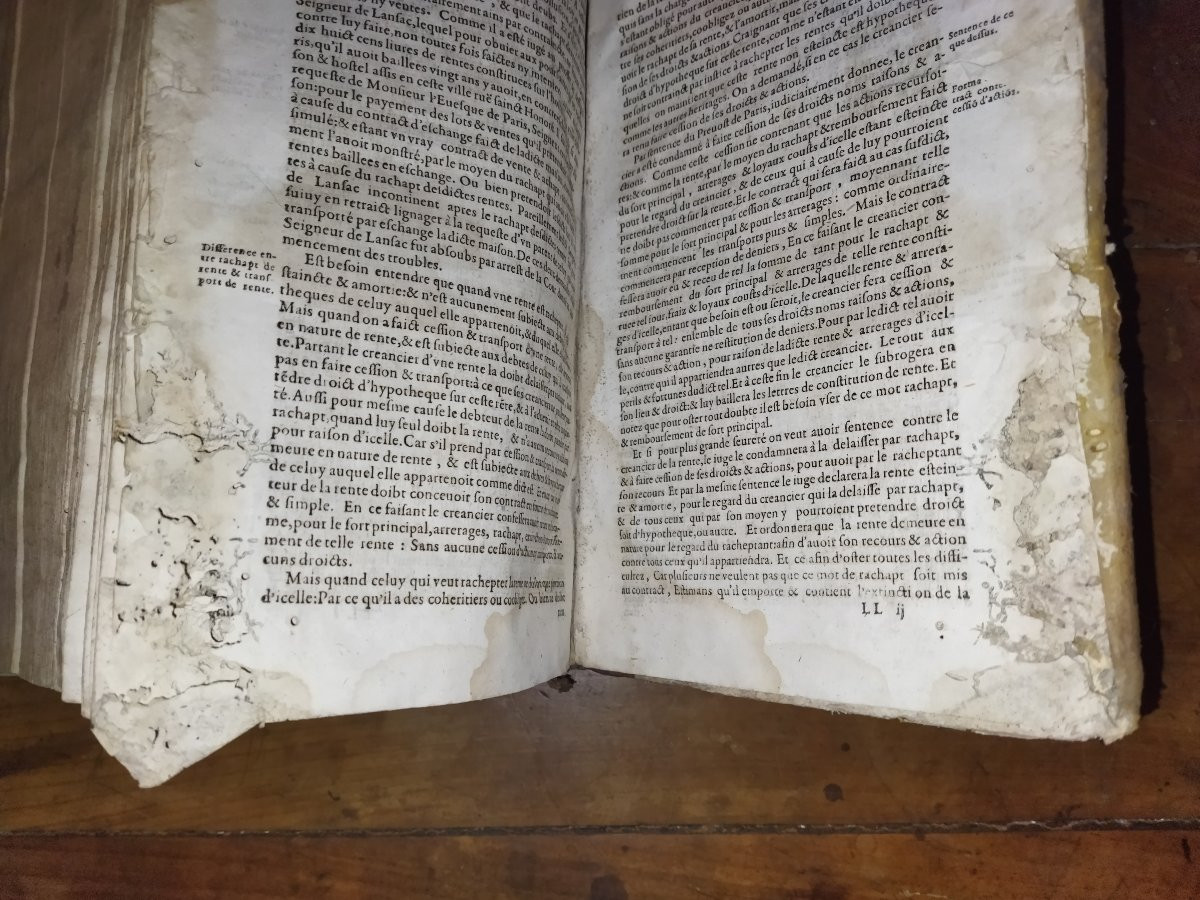 Jean Bacquet Old Book From The 17th Century, Legislation And Law, Geneva, 1625-photo-7