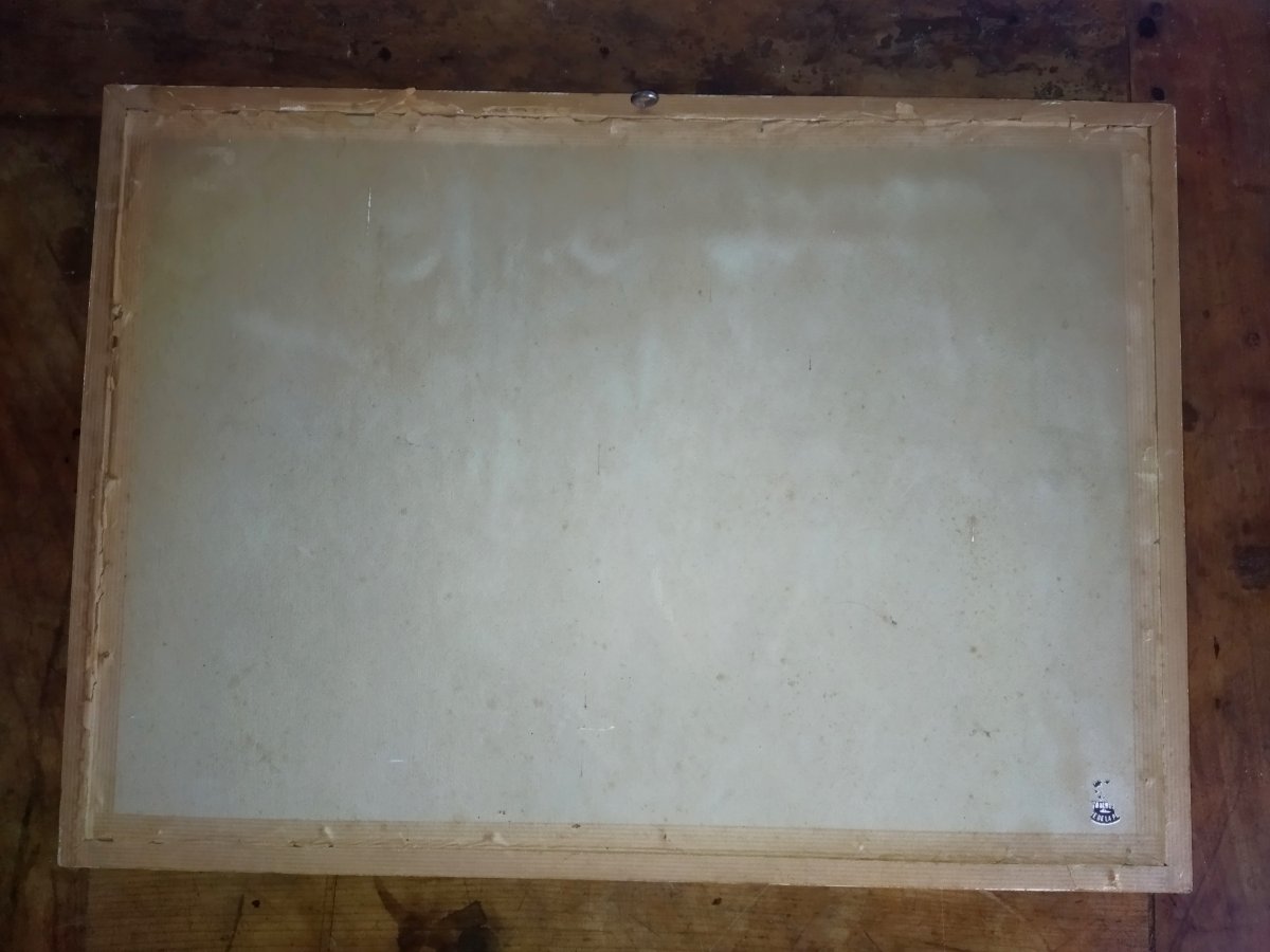 Optical View And Its Golden Frame: Paris, Ile Saint-louis, Pont De La Tournelle, Notre-dame...-photo-1