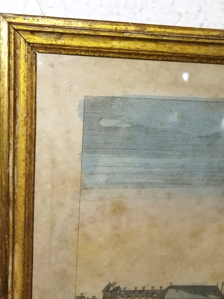 Optical View And Its Golden Frame: Paris, Ile Saint-louis, Pont De La Tournelle, Notre-dame...-photo-2