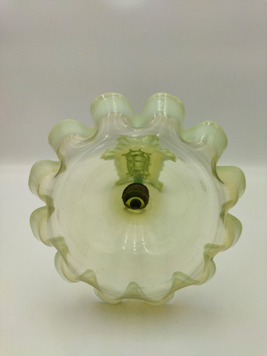 Murano Blown Glass Centerpiece Tulip Tree Soliflore Art Nouveau 19th Century -photo-1