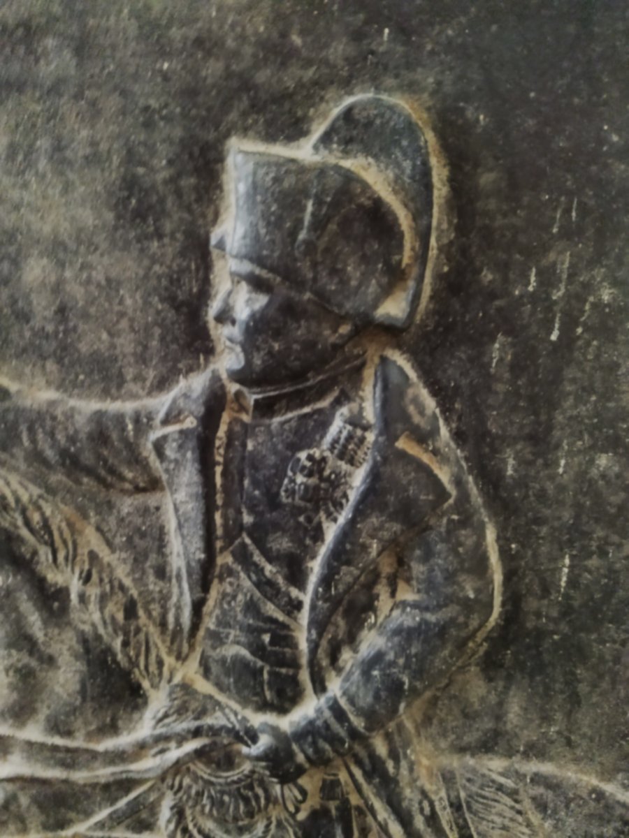 CORNEAU FRERES Ancienne Plaque de Cheminée en fonte  Napoléon Ier sur son Cheval  XIX-photo-4