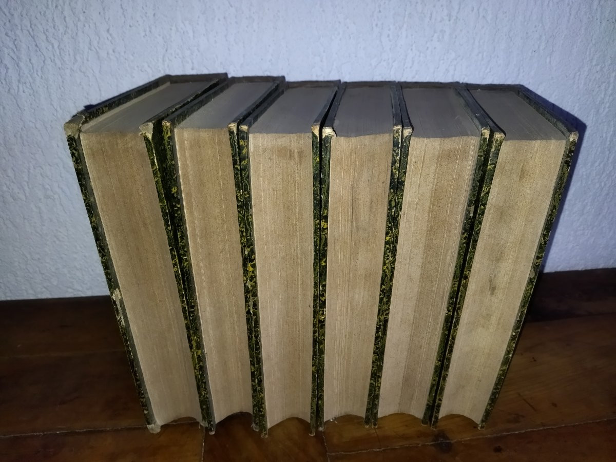 Malte-brun Universal Geography By Lavallée 6 Volumes 1875 Complete-photo-3