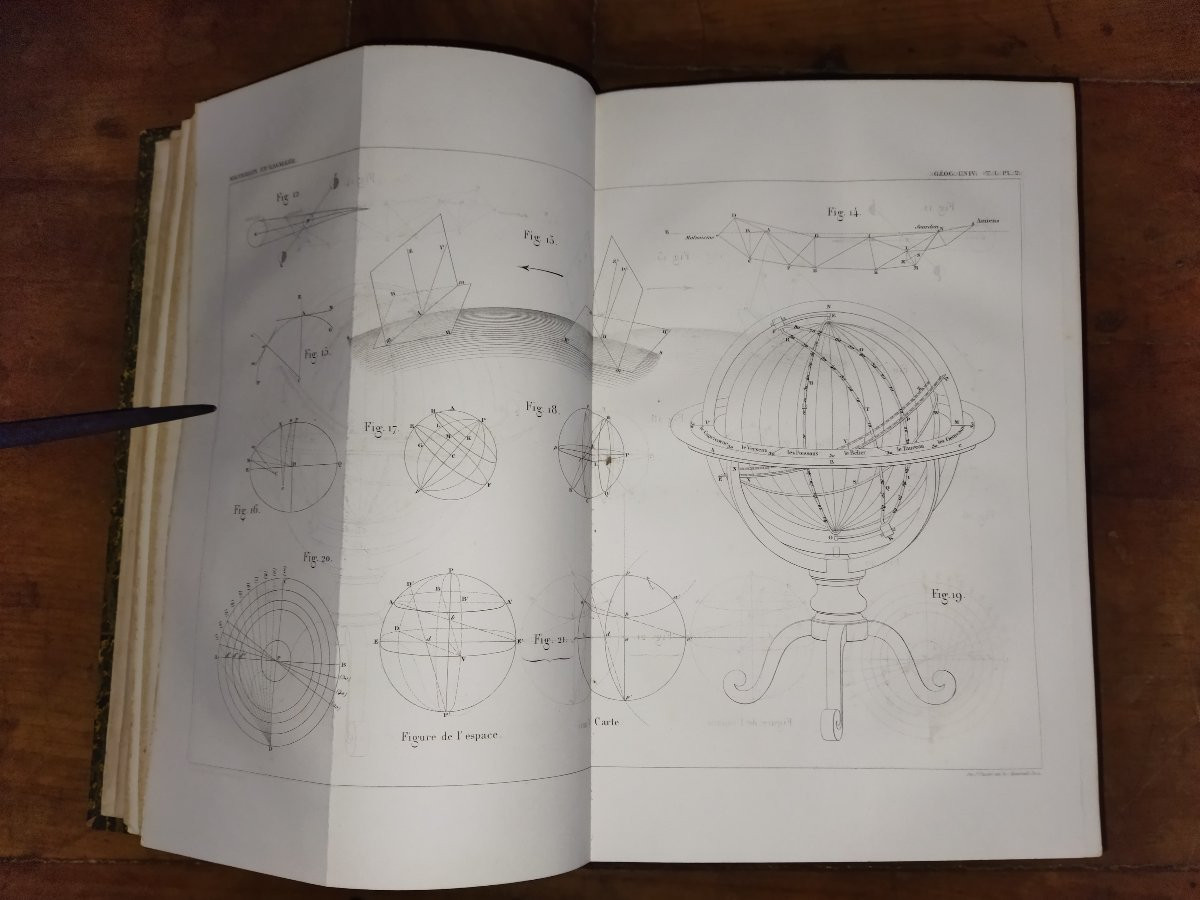 Malte-brun Universal Geography By Lavallée 6 Volumes 1875 Complete-photo-2