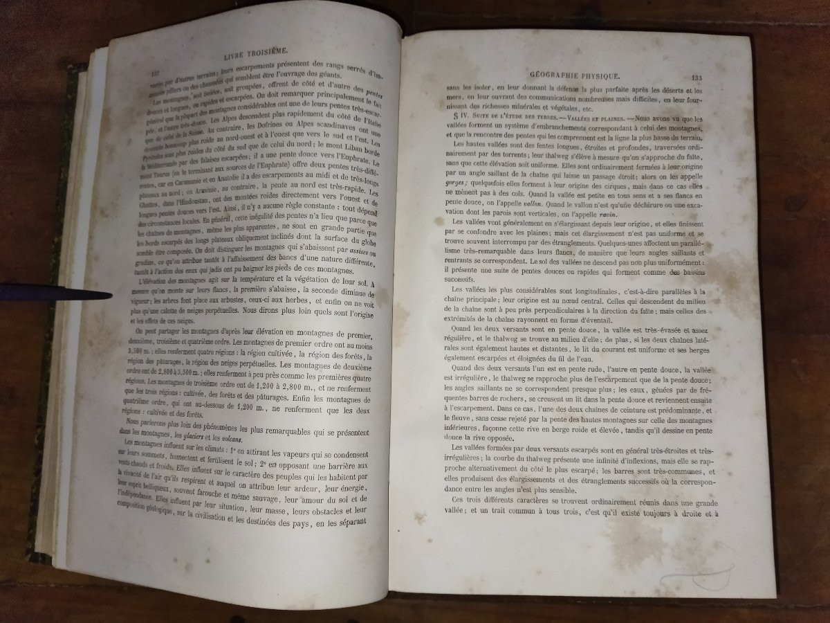 Malte-brun Universal Geography By Lavallée 6 Volumes 1875 Complete-photo-3