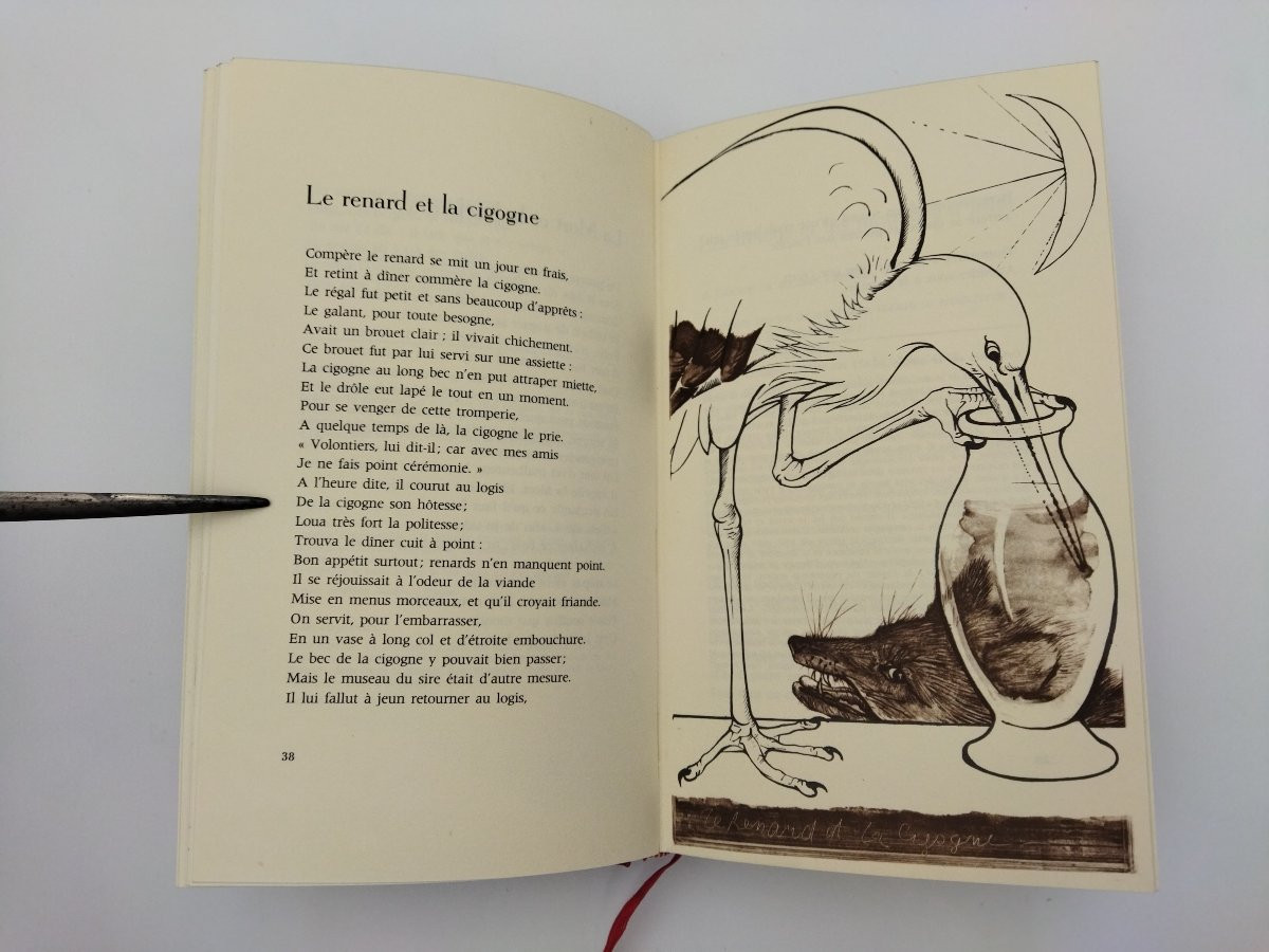 LA FONTAINE FABLES Illustrations Pierre-Yves TRÉMOIS 1963 COLLECTION-photo-2