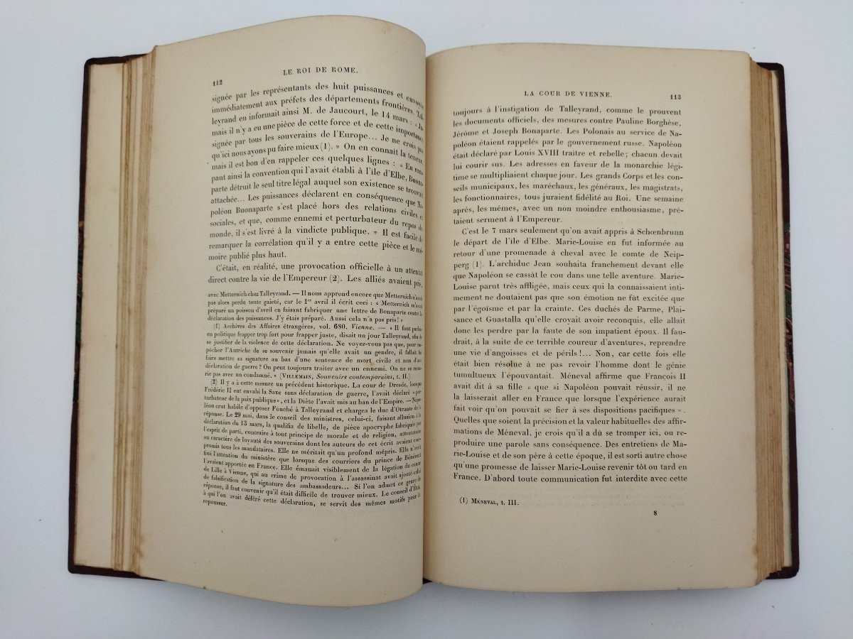 ROI DE ROME Prince Impérial Livre ancien XIX-photo-3