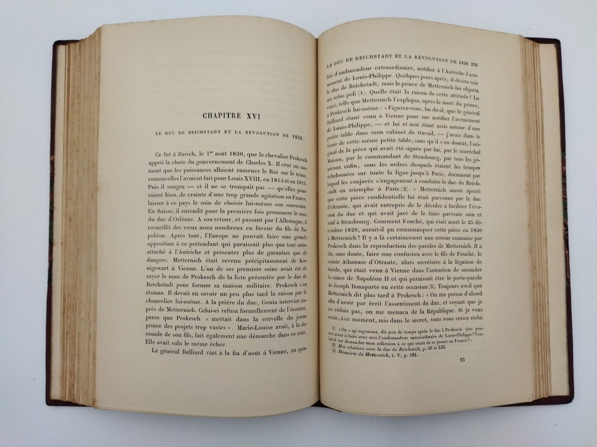 ROI DE ROME Prince Impérial Livre ancien XIX-photo-6