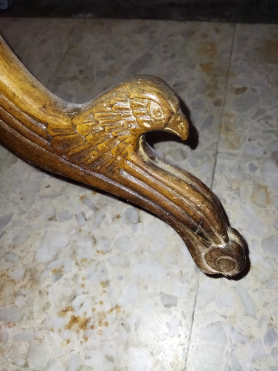 Tripod Side Table, Walnut Top, 19th Century-photo-3