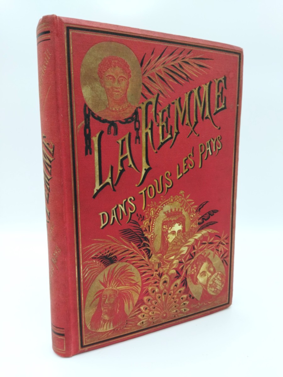 Woman Antique Book Ethnology Customs Engravings Jules Gourdault 1882