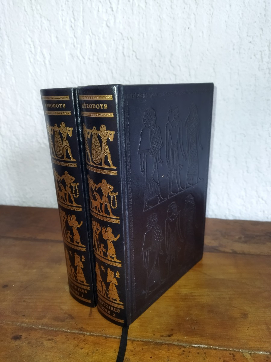 HÉRODOTE Reliure Jean de BONNOT 