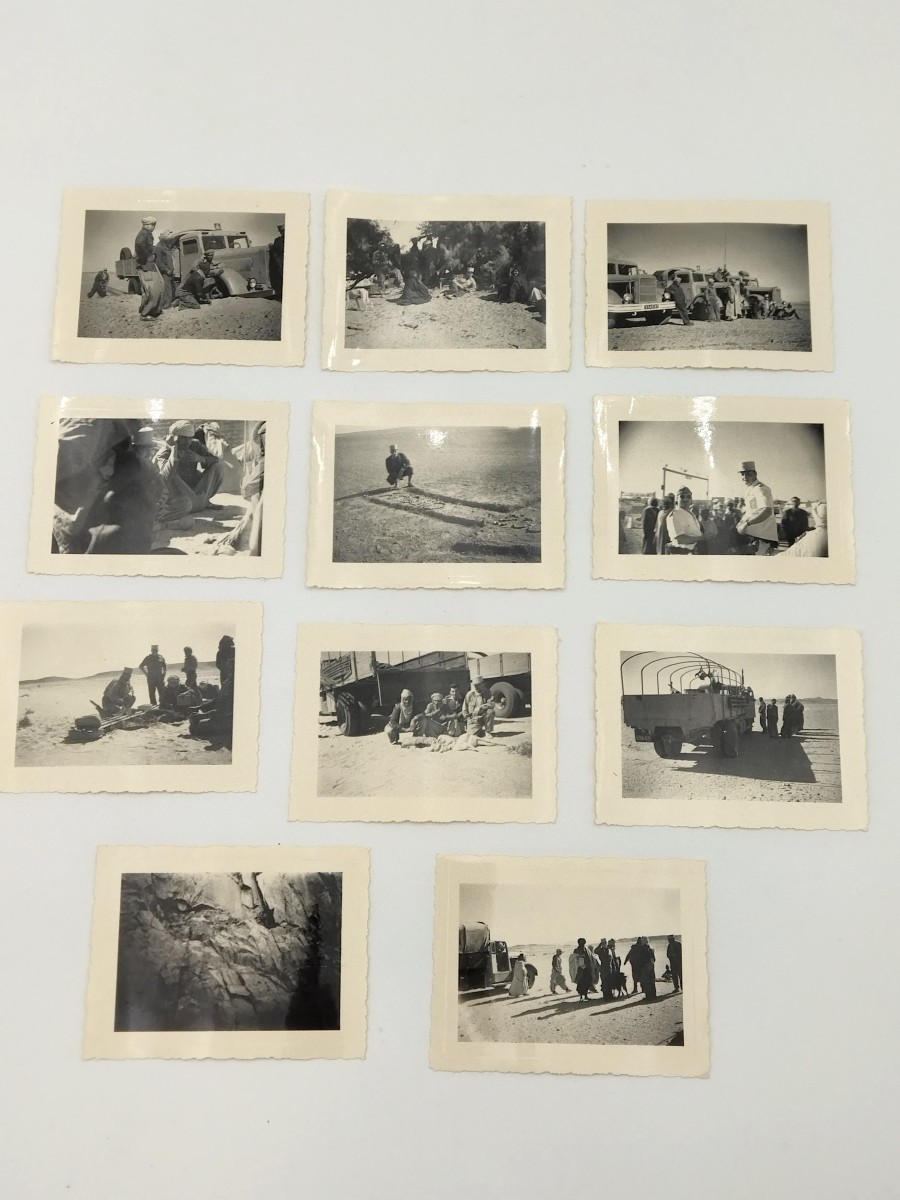 ALGÉRIE Série Photos Mission militaire OUARGLA