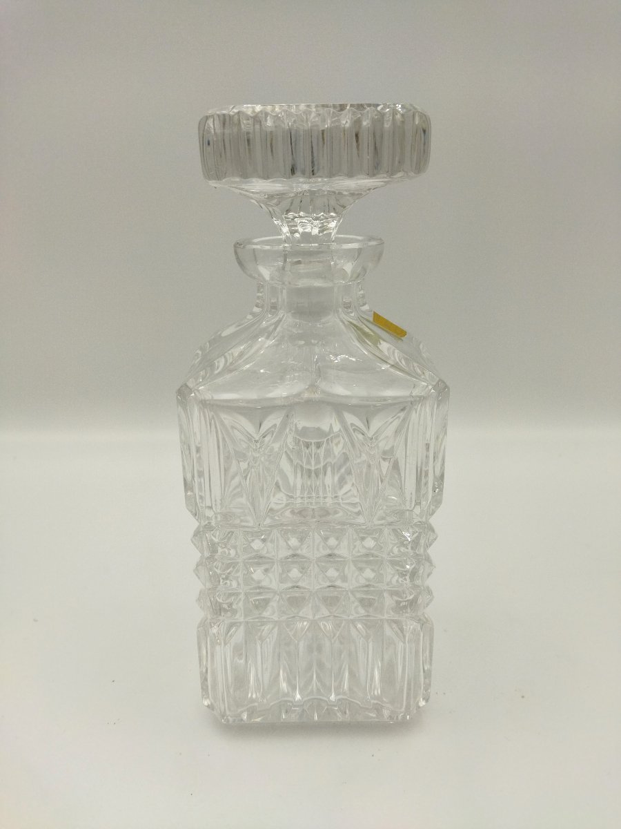 CARAFE WHISKY Cristal taillé  ART DE LA TABLE-photo-4