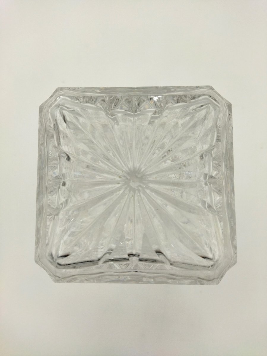 CARAFE WHISKY Cristal taillé  ART DE LA TABLE-photo-3