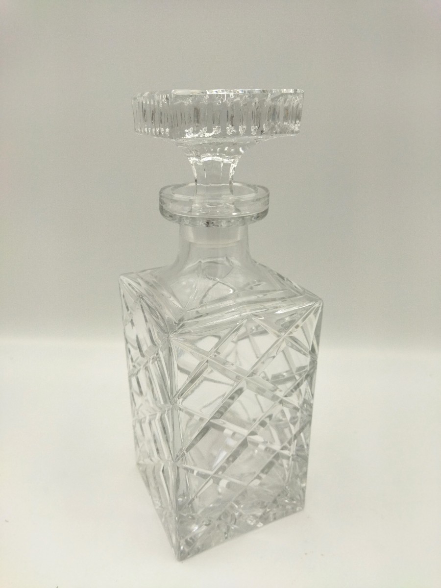 CARAFE WHISKY SPIRITUEUX Cristal taillé  ART DE LA TABLE